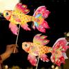3D Mid-Autumn Festival Lantern Chinese Traditional Luminous Goldfish Light  Home Decor