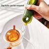 3 In 1 Bottle Gap Cleaner Brush Multifunctional Brush Cup Crevice Cleaning Tools Kitchen Mini Silicone Cup-Holder Cleaning Brush