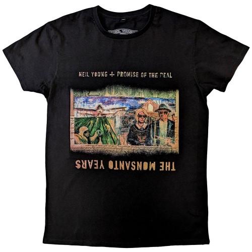 Maglietta unisex per adulti Monsanto Years di Neil Young
