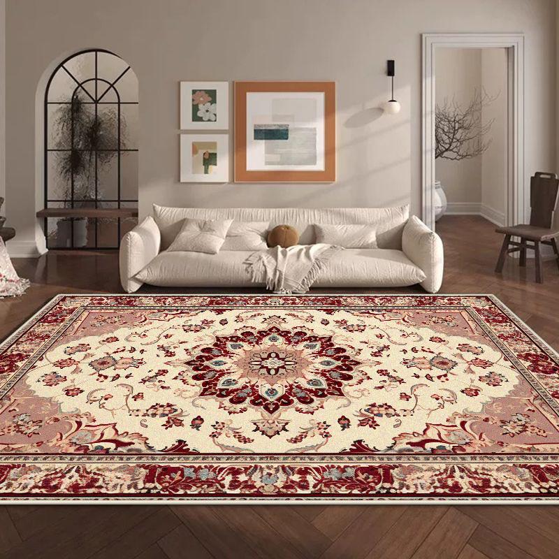 

Домашний Роскошный Декор Большой Размер Ковер для Гостиной Дизайн с Цветами Мягкий Ковер для Спальни Нескользящий Моющийся Коврик для Гардеробной Туалетного Столика 60*90cm