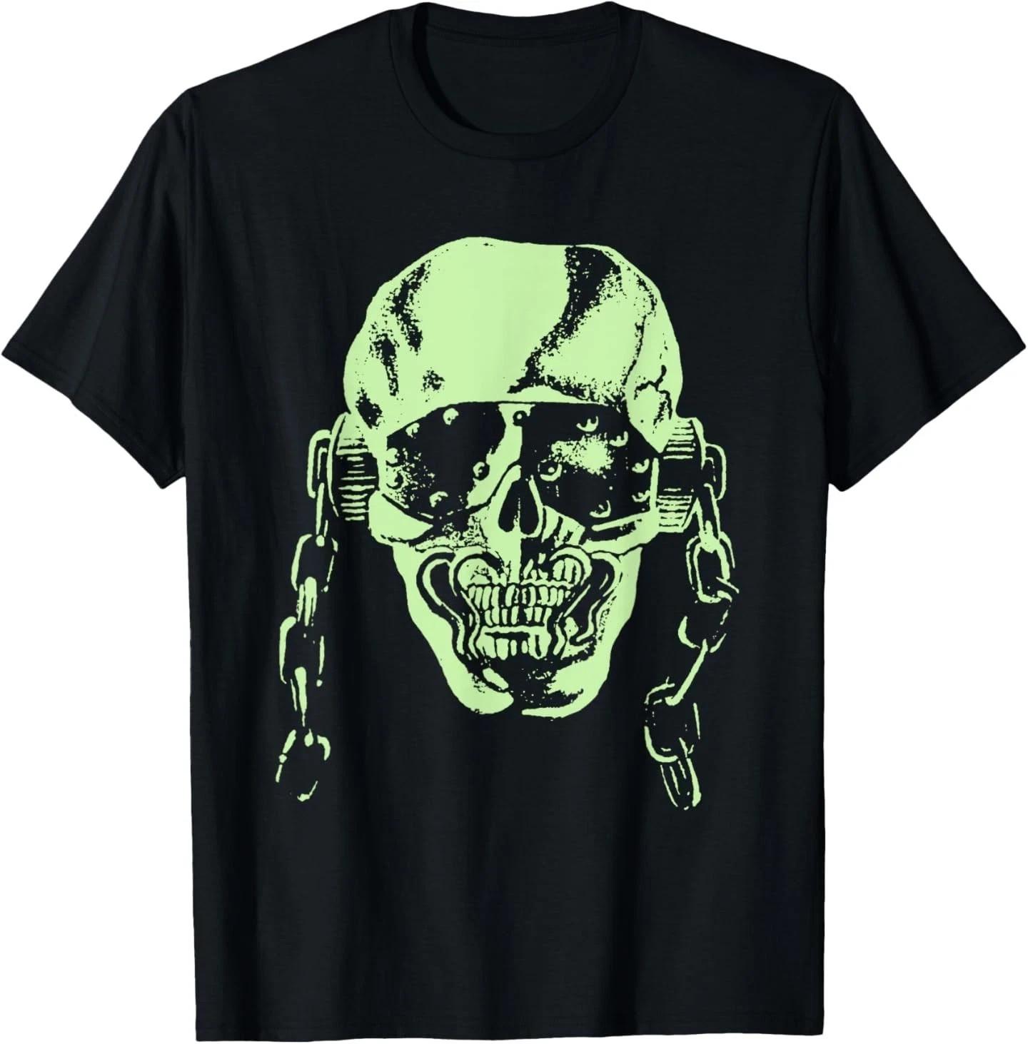 Футболка Megadeth - Vic Glow Head ПОДАРОК S разноцветный