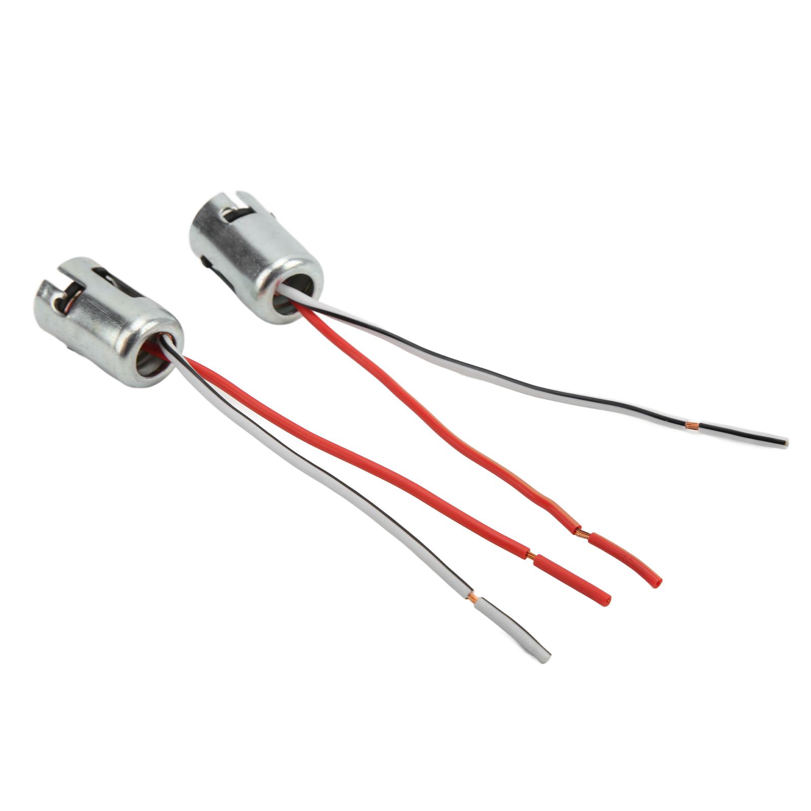 

2 шт. Адаптер роз єму лампи Плоска ніжка Одинарний контакт Зручний Практичний Легкий Світлодідний патрон