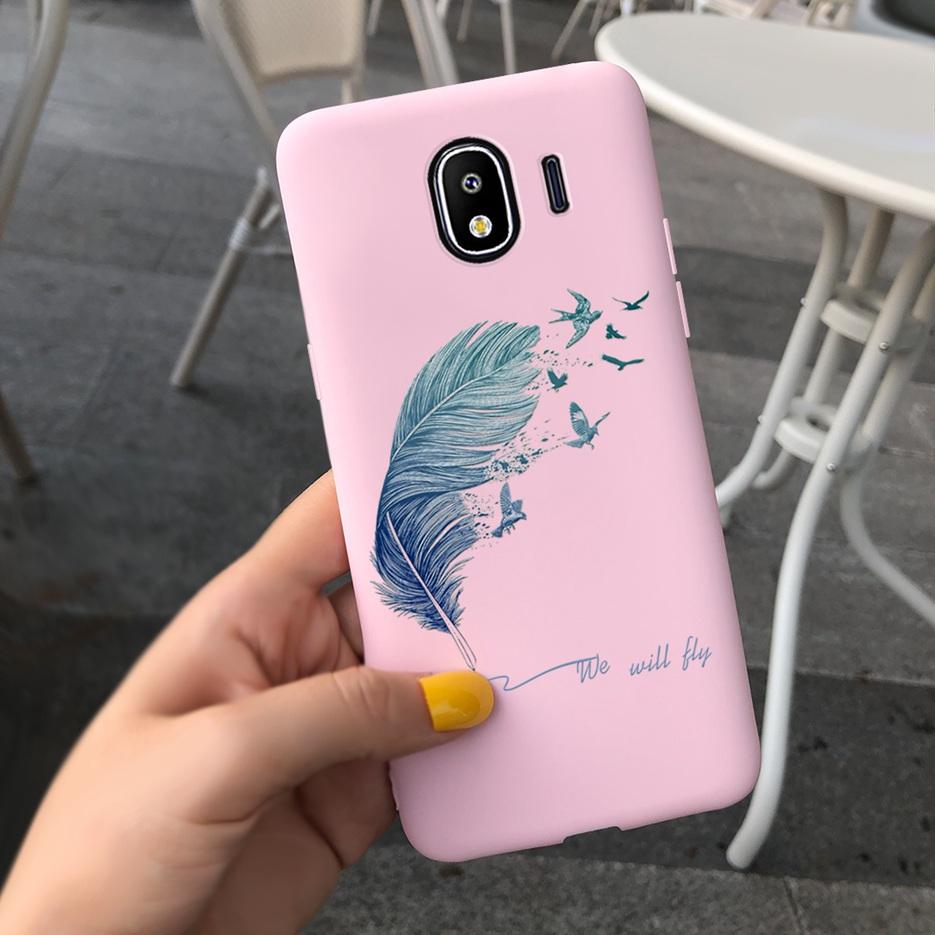 For Samsung Galaxy J4 2018 Case J400F Cute Fashion Cover Soft Silicone Case For Samsung Galaxy J4 Plus 2018 J415F J4 J4+ Fundas