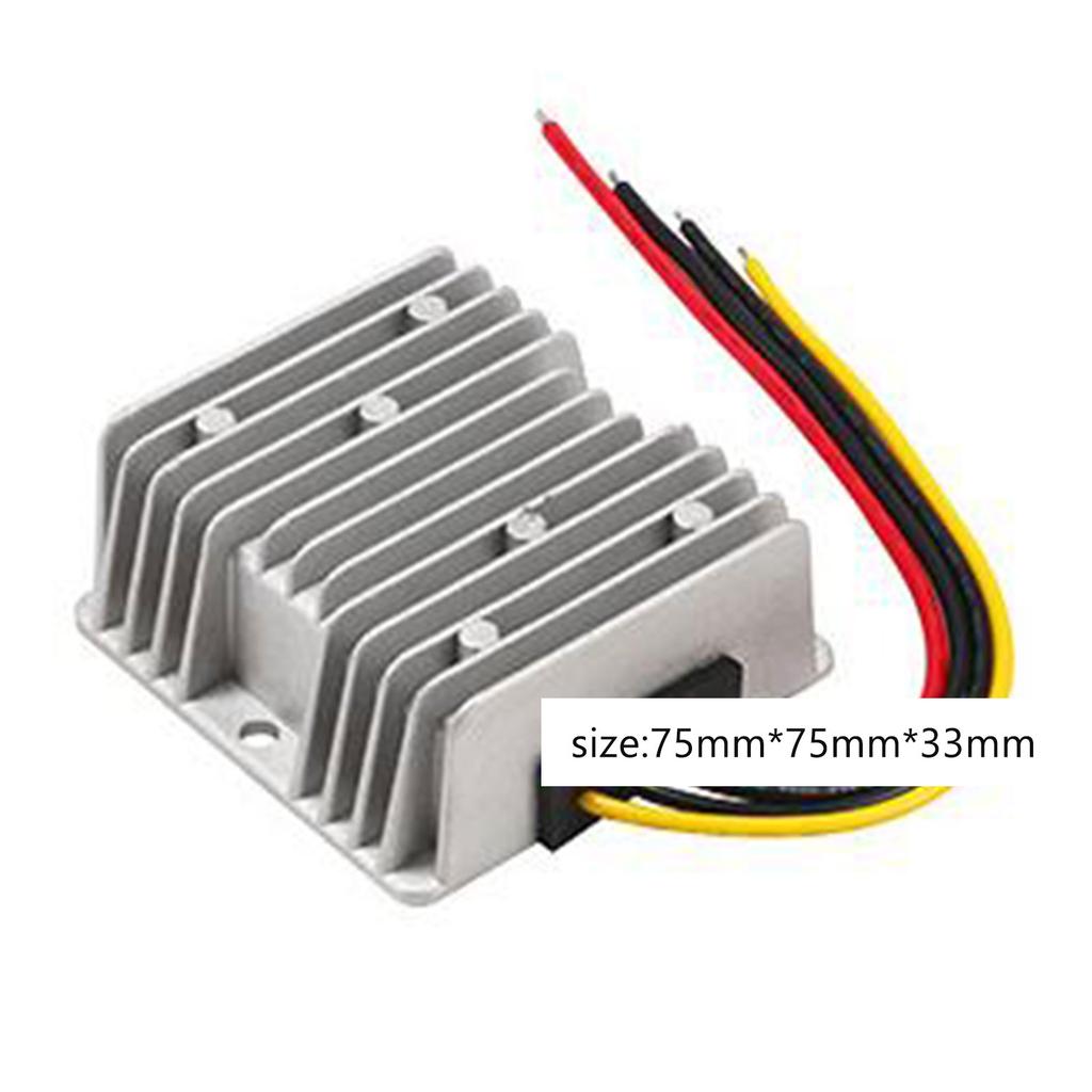 8-40V to 12V 10A DC Voltage Stabilizer Car Power Supply Regulator Waterproof