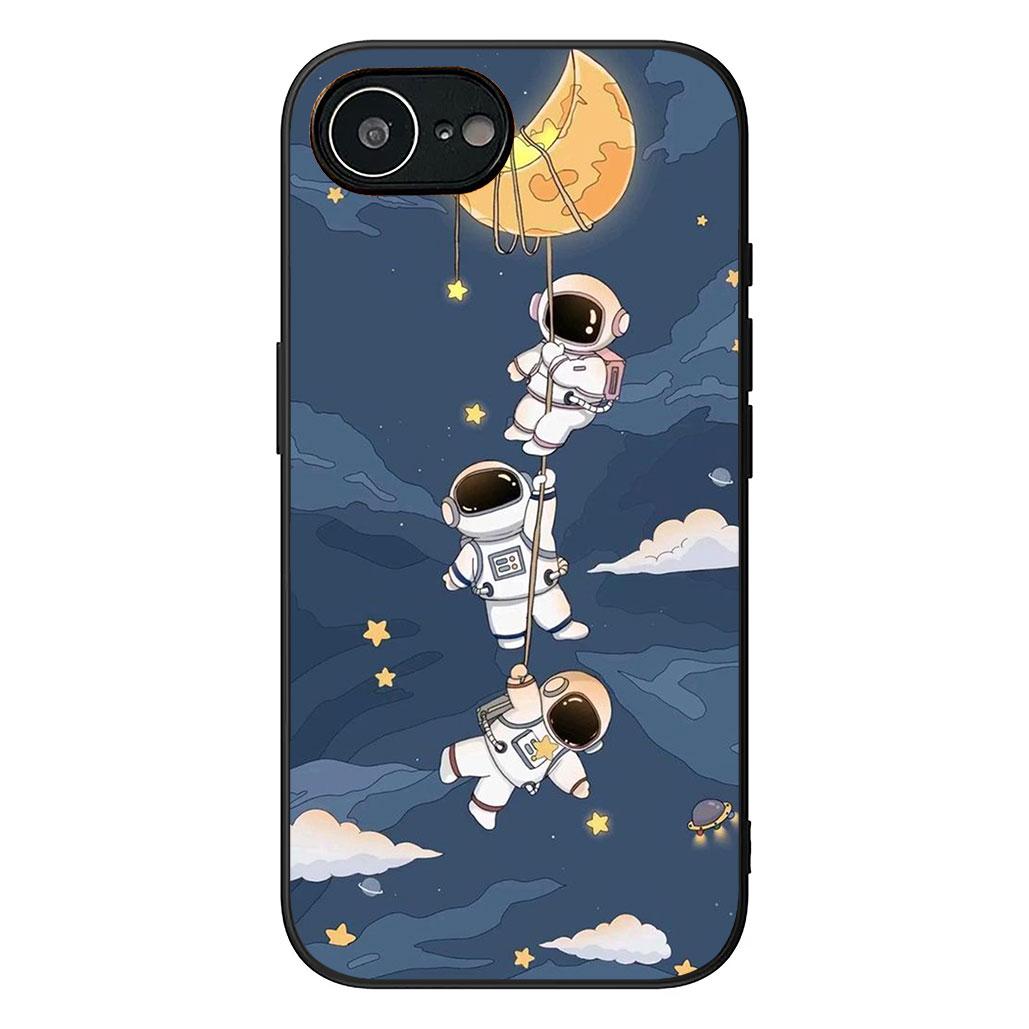 

Galaxy Moon Sky Astronaut Stars Phone Case for Xiaomi Redmi 15C 15 A5 4G 5G 9A 9C NFC 9T Note 9 8 8T Cover Casing Redmi 15C 5G (171mm)