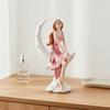 European FairyThemed Floral Nymph Figurine Elegant Design Heavenly Maiden Statue for Girls, Women,