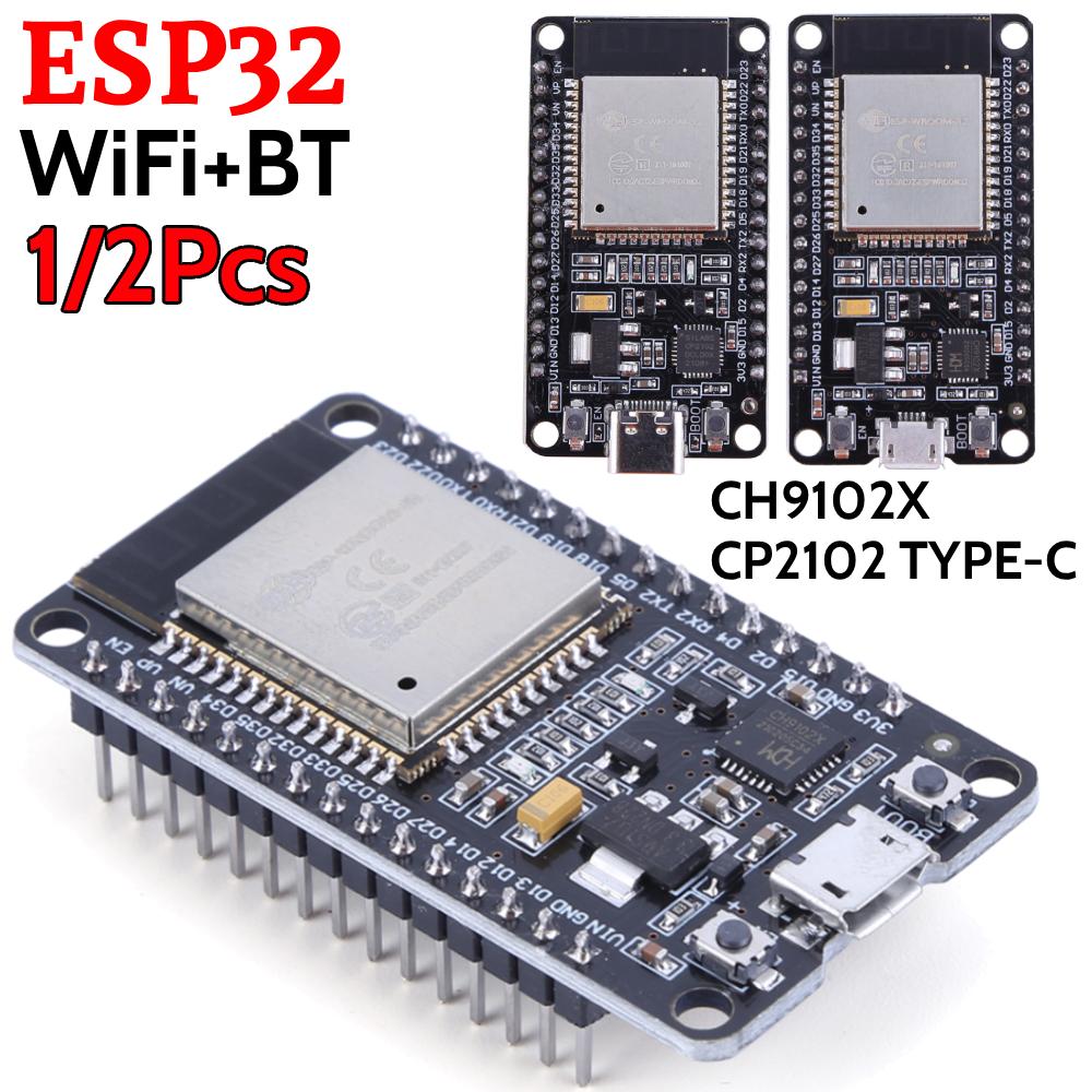 ESP32 Development Board WiFi+Bluetooth-compatible Wireless Module Base On ESP32 Low Power Consumption Support STA/AP/STA+AP Mode