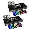 2x 8x Rolamentos de Skate Aço Carbono para Longboards Patins Ners