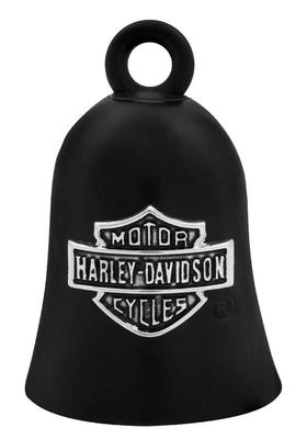 Harley-Davidson Bar & Shield Logo Motorrad Ride Bell Schwarz HRB059