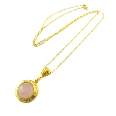 [P2296] - Colar artesanal banhado a ouro 'Princesse Otomana' em ouro rosa