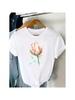 Cute Short Sleeve T-Shirts Female Print T Top Wounisex Cartoon Shirt Clothing Fashion Graphic Tee