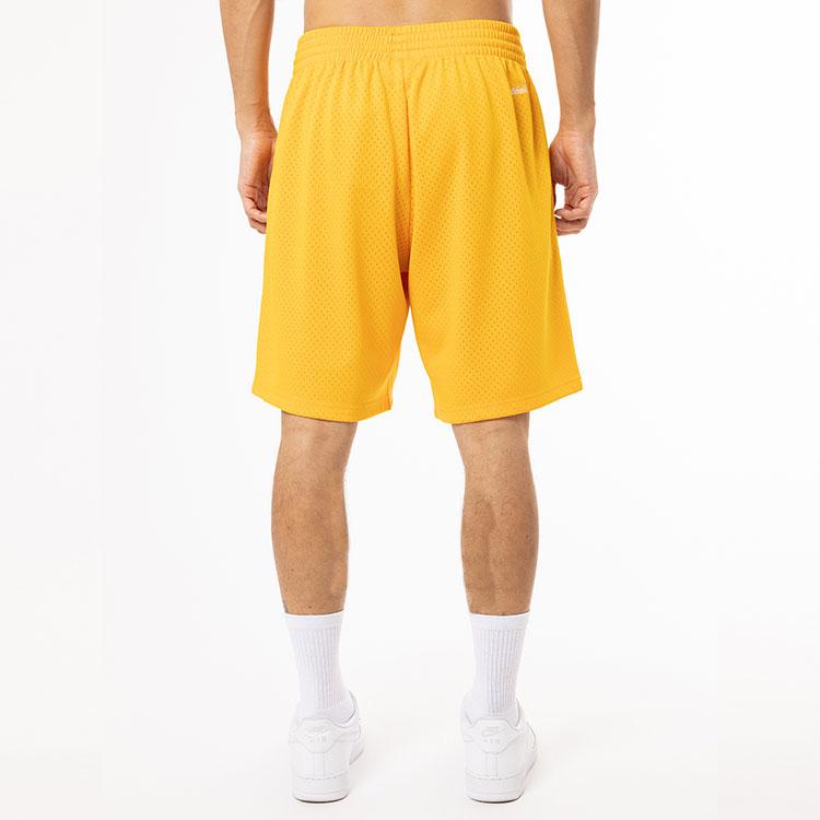 Mitchell & Ness Basketball Shorts Men's Lakers Gold MNLL1173CO-GOLD