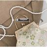 2026 Embroidered Clasp Shell Bag: Niche Design Evening Chain Shoulder & Crossbody Bag for Women