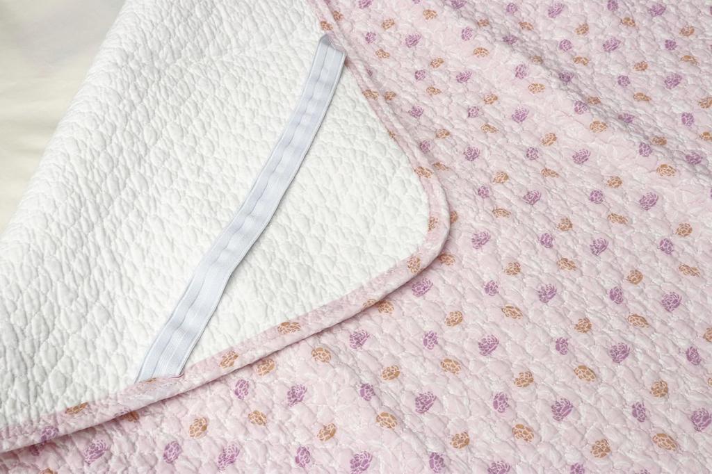 Romance Kosugi Cotton Mattress Pad, Single, Pink