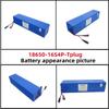 New 60v12ah 18650 Rechargeable Lithium Battery Pack 60V 16S4P 12000mAh Suitable for 250W-1000W Built-in BMS+67.2v2A Charger