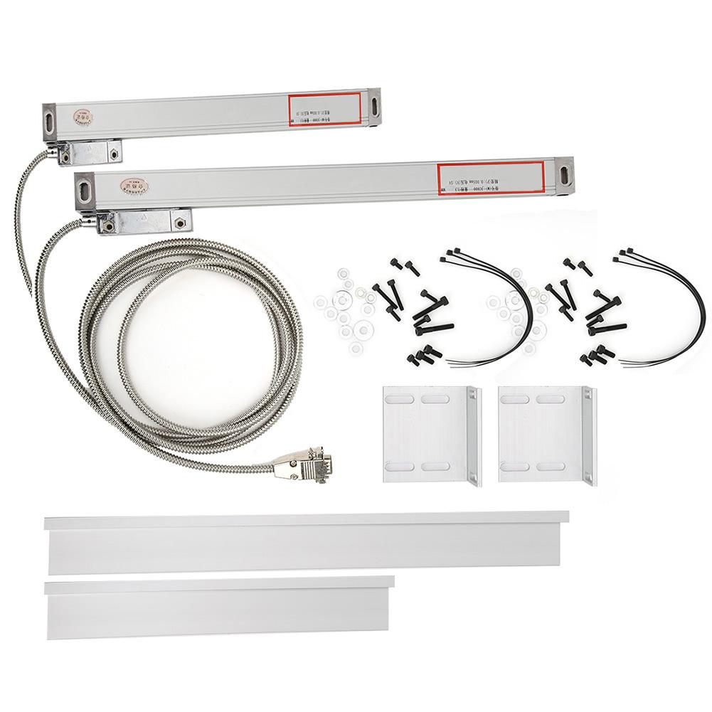 

2PCS 100mm 350mm Stroke Linear Scale for JCS9002AEJCS9003AE Digital Readout
