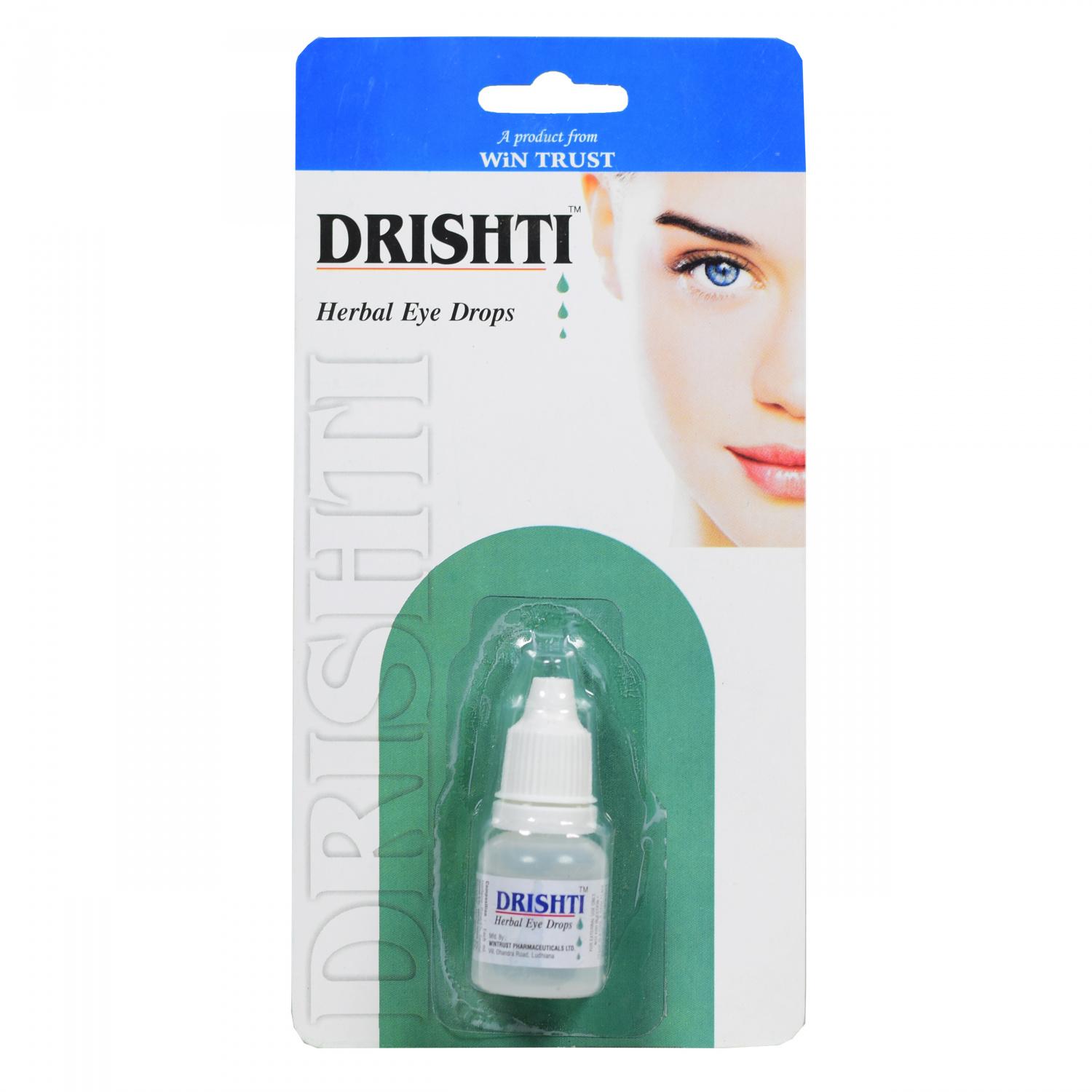 

Дришти (10 мл), Drishti Eye Drops, WinTrust Pharmaceuticals
