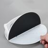 Self-Adhesive Semi Circular Angle Sanding Tool Plastic Multifunctional Hand Grinding Board Reusable Durable Sanding Sandpaper