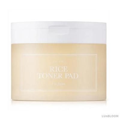 Rice Toner Pad 60 Sheets (+Free Gift)