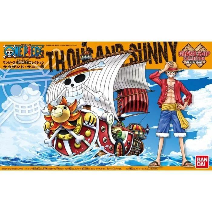 Figurine - ONE PIECE - Thousand Sunny - 15 CM - Modèle Kit - À monter soi-même