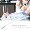 25pcs / Bag Dental   Bends Pipe Oral  Curved Elbow Suction Straw Aspirator Tube Dentist Tool