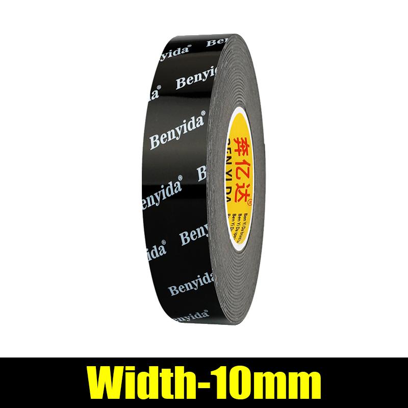 

Car Double Sided Foam Tape Self-adhesive High Viscosity Fixing Black Tape High Temperature Resistant Waterproof No Trace Tapes 3 M- (1Roll)