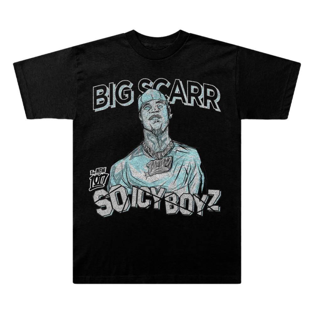 

Vintage Big Scarr Star Cotton Black All Size Men Women Shirt MM980 Unisex T-Shirt L