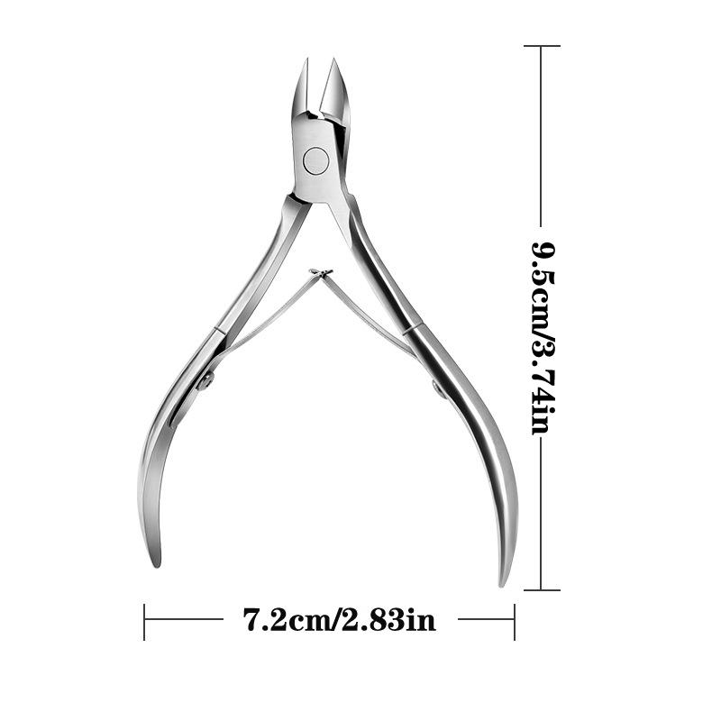 Remover Nail Dead Skin Forceps Stainless Steel Nail Art Design Manicure Tools False Nail Trimming