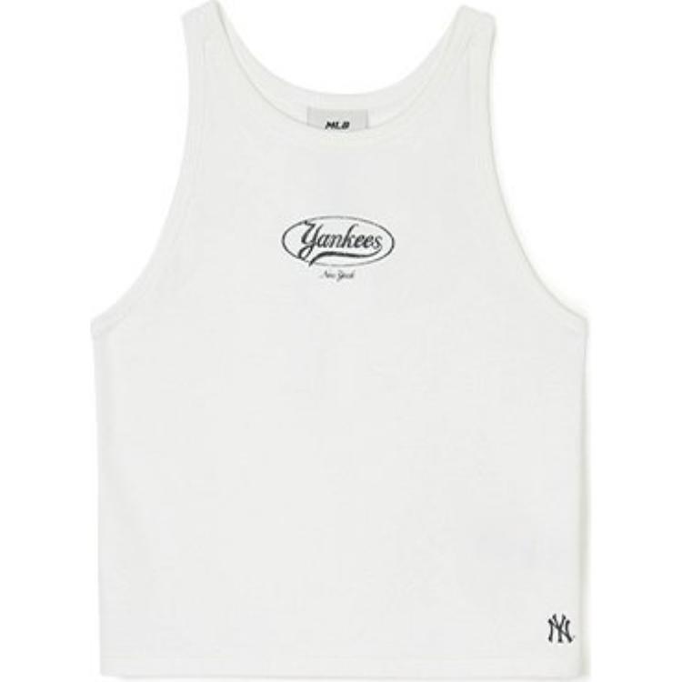 New MLB New York Yankees Tank Top Women's Ivory 3FTKN0143-50IVS