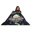 Rick And Morty UFO Space Cruiser Fleece Blanket