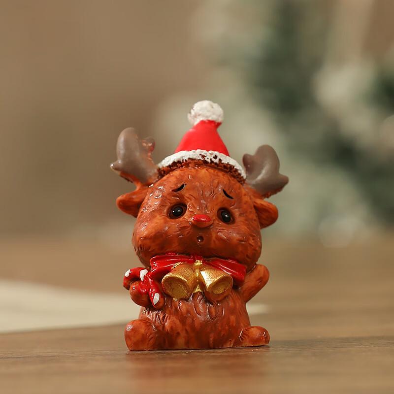 Cartoon Christmas Desktop Ornament Set