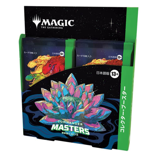 Magic the Gathering "Commander Masters" Collector Booster (Japanese Edition) 4-Pack MTG Trading Card Wizards of the Coast D20151400