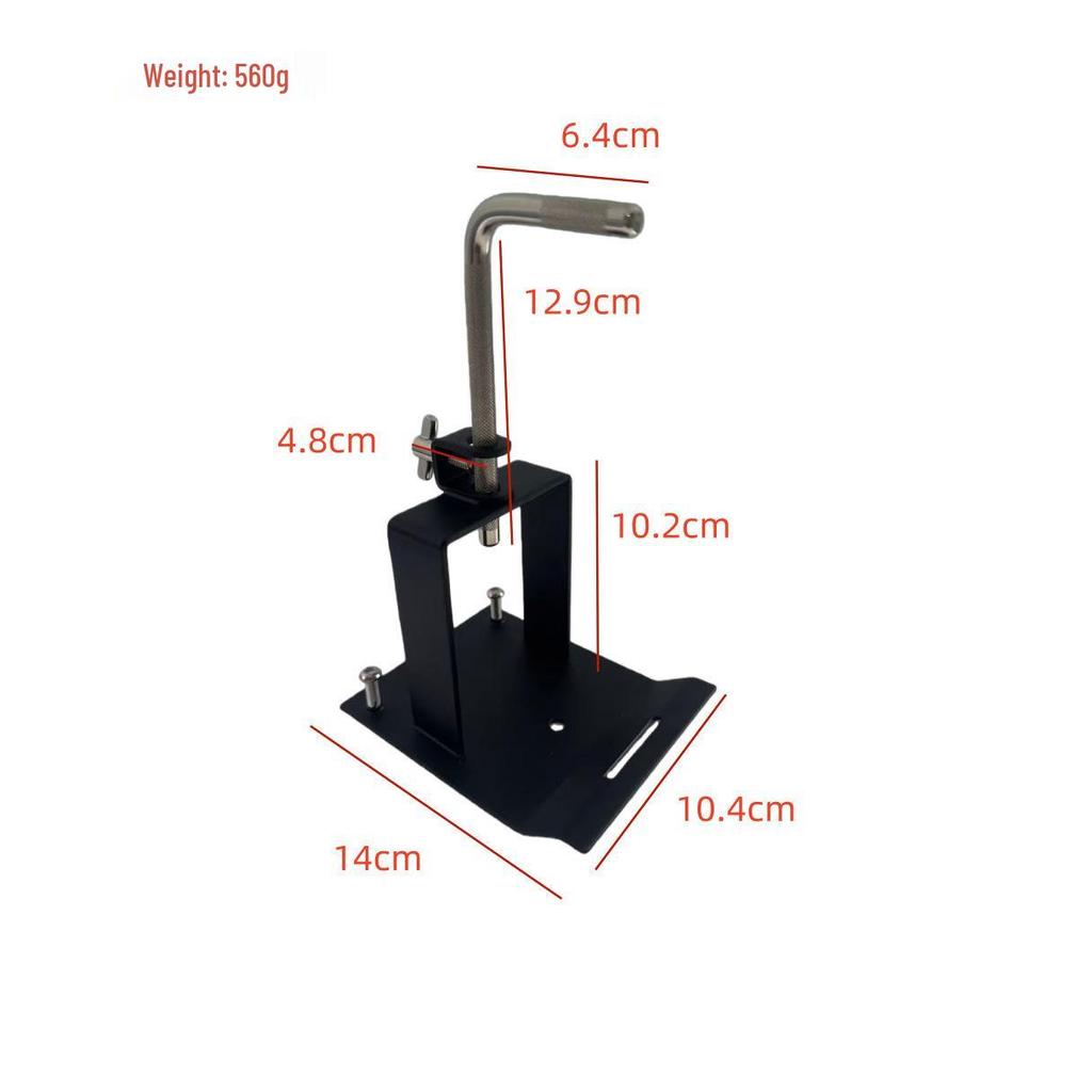 Bass Drum Pedal Riser & Multi-Functional Tool Clip