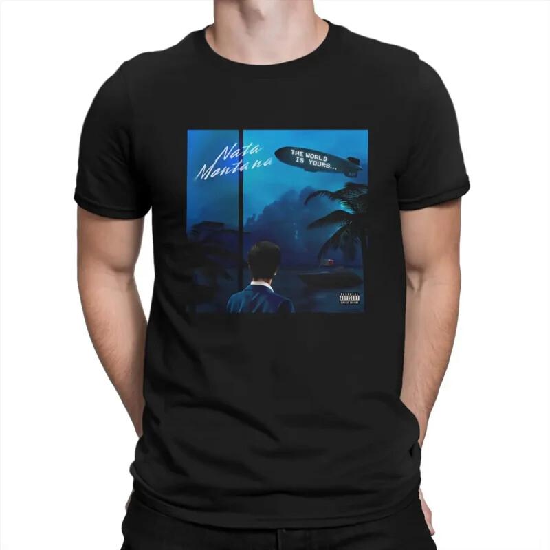 

Natanael Cano Newest TShirt for Men Nata Montana Round Neck Basic T Shirt Distin Unisex T-Shirt S