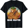 Bear Hunter Retro Grizzly Hunting Bears T-Shirt