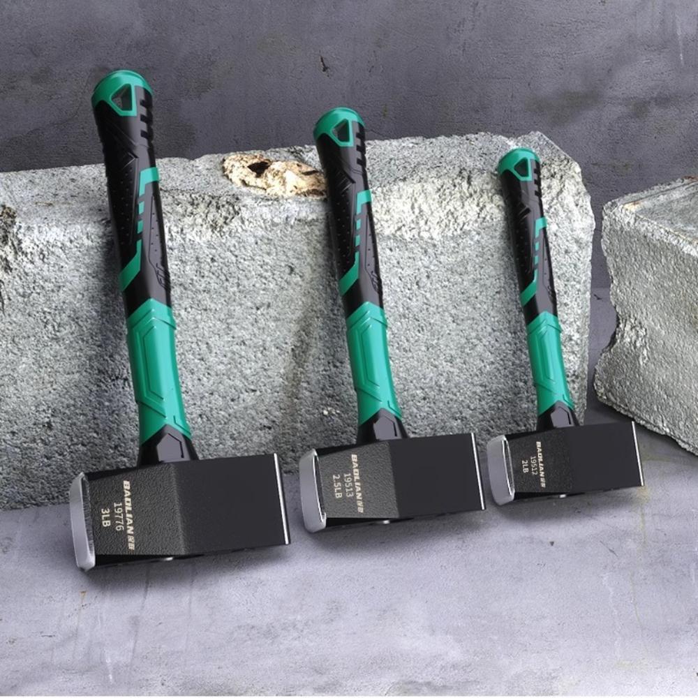 Ciocan Octagonal din Oțel Carbonic Antirugină Solid și Multifuncțional pentru Demolare Pereți Casnici, Prelucrarea Lemnului, Ciocan de Făcut Zgomot, Unelte de Mână