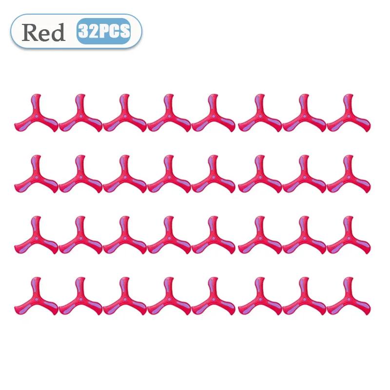 1-32PCS Tri-Blade Boomerang for Kids Outdoor Toys Safe Durable Flying Disc Family Fun Sport Game Parent-Child Interaction