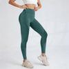Anti-Cellulite Kompressions-3D-Leggings Damen Po-Lifting Bauchkontrolle mit Widerstandsbändern Fitness-Yoga-Hose Himmelblau S