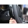 Switch Trim Steering Wheel Shift Paddles Black For BMW 7 Series 2016-22 Aluminum