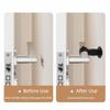 Silicone Silicone Door Stop Suction Cup Silence Protection Door Handle Cover Anti-Collision Anti-Damage Wall Protector Home Use