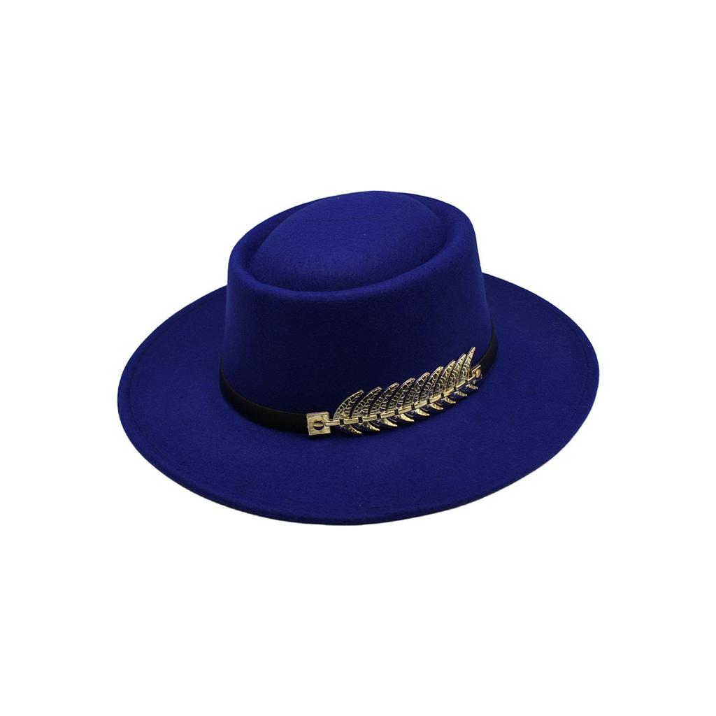 Adult Top Hat Jazz Style Fashionable Retro British Cap Versatile Elegant Headwear Men Women Winter Summer