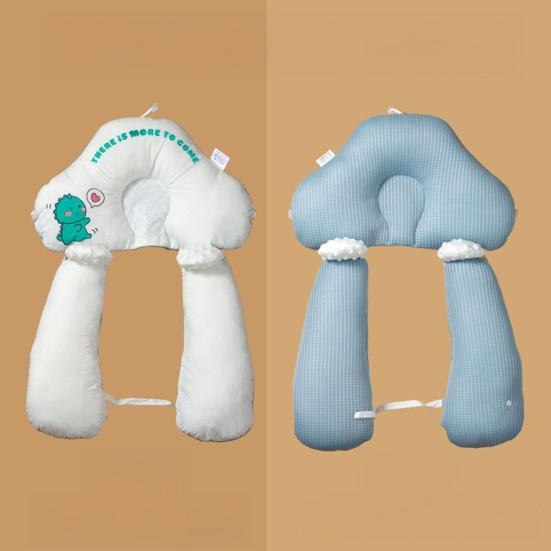 Wedge Pillow for Newborn Ergonomic Baby Sleeping Pillow Prevents Flat Head Adjustable Soothing Pillow for Proper Alignment And Pressure Relief