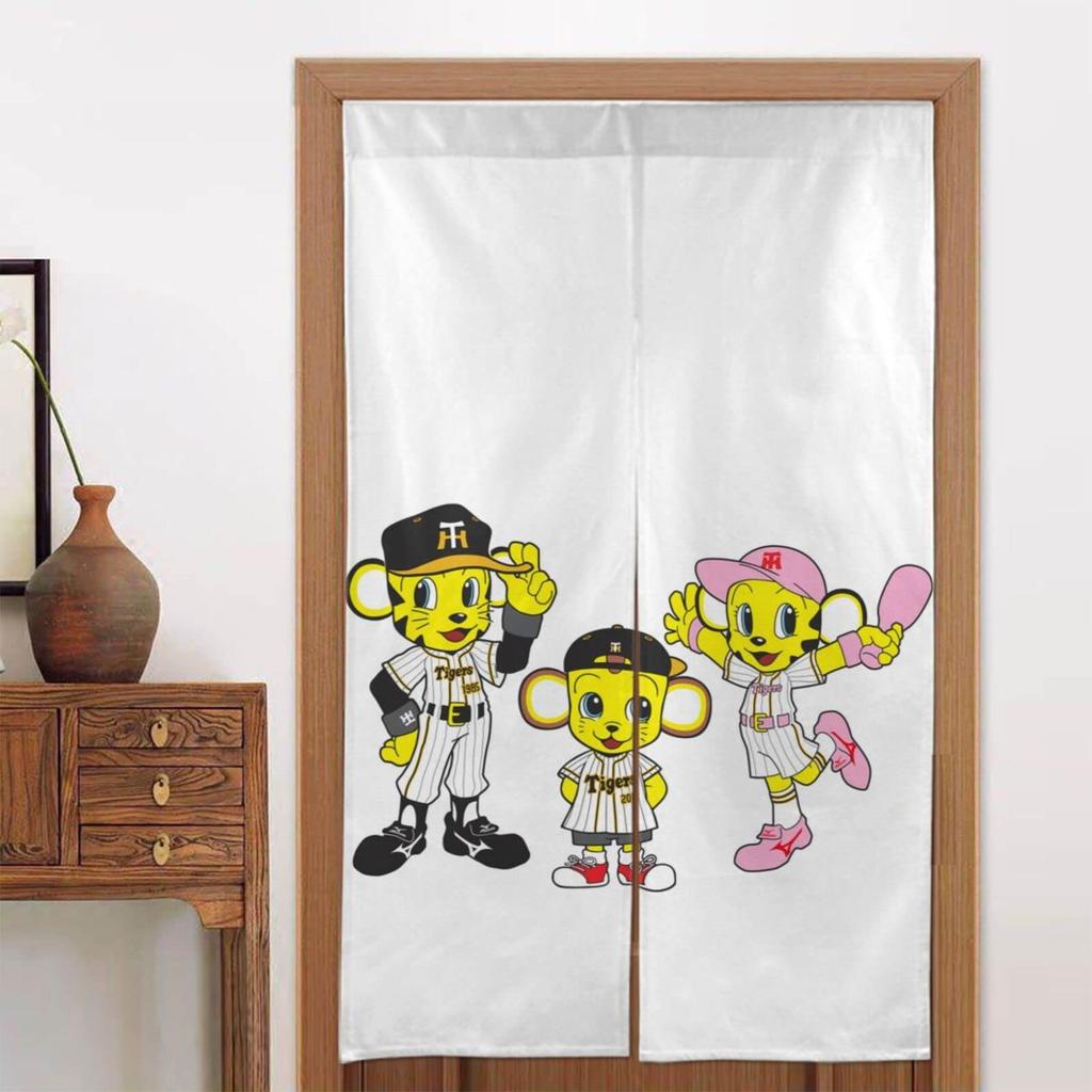 Hanshin Tigers Noren All Easy Entryway Privacy Living Room Room Divider Door Curtain Curtain, Seasons, Installation, Screen, Bedroom, Bathroom,