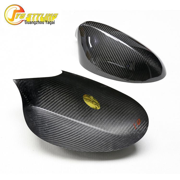 

BM1 Series E87/E82/E88 120/130i Dry Carbon Fiber Stick-On Rearview Mirror Shell Cover Early Version (07-09)