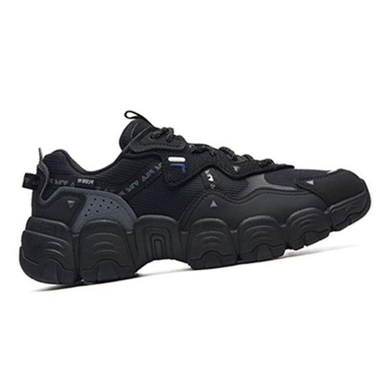 FILA Heritage-FHT Cat Paw 3.0 Fabric Synthetic Leather TPU Breathable Support Low-Top Casual Urban Commuting Running Shoes Men sneaker F12M144123FBK