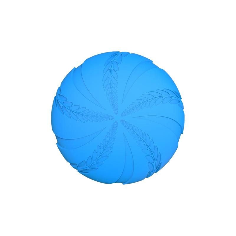 

Интерактивный тренировочный фрисби, Износостойкая плавающая игрушка для собак, Не деформируется, Игрушка для питомцев из натурального каучука для бросания