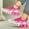 Damen Laufschuhe, atmungsaktive Mesh-Blade-Sport- und Freizeitschuhe, Damen Walking- und Joggingschuhe