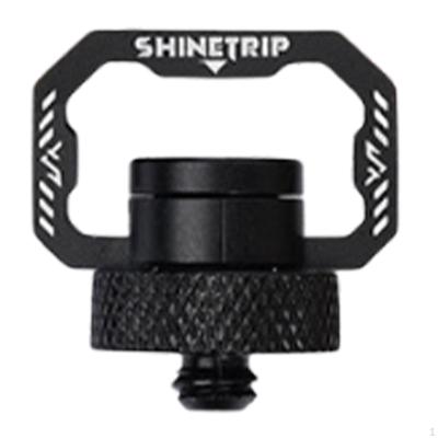Portable Light Hanger Rotating D Universal 1/4 Thread Versatile Lightweight Aluminum Alloy for