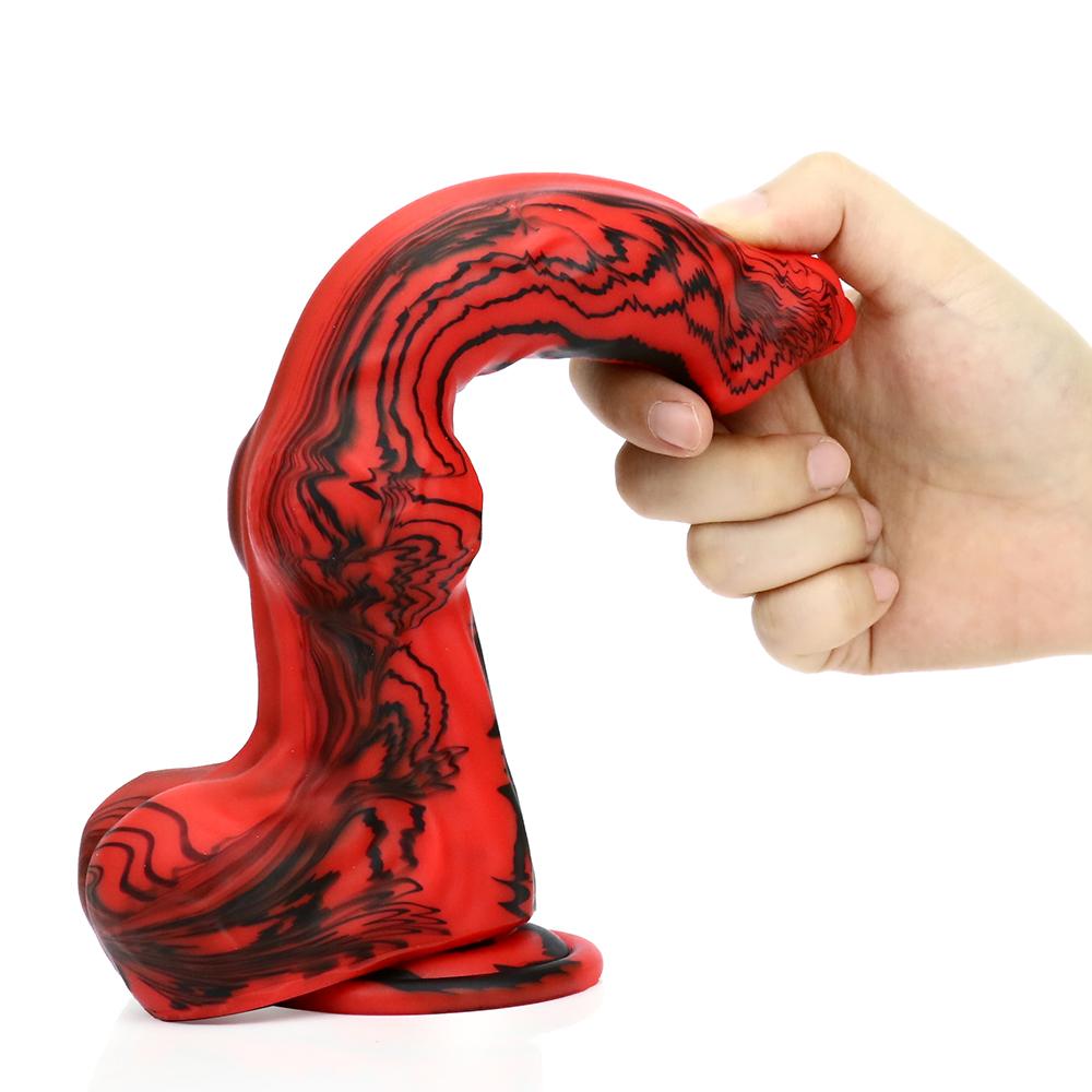 Silicone Animal Pénis Chien Gode Doux Monstre Dick Avec Ventouse Plug Anal Jouet Mâle Femelle Masturbation Adulte Anal Sex Toys Pour Femme