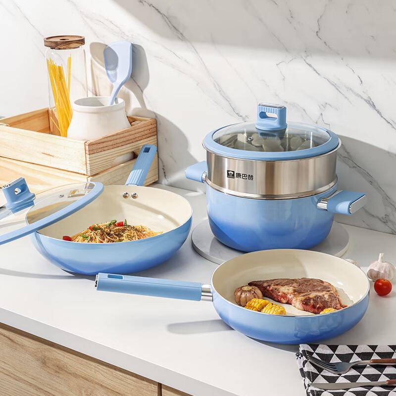 Kangbache Colorful Non-stick Cookware Set